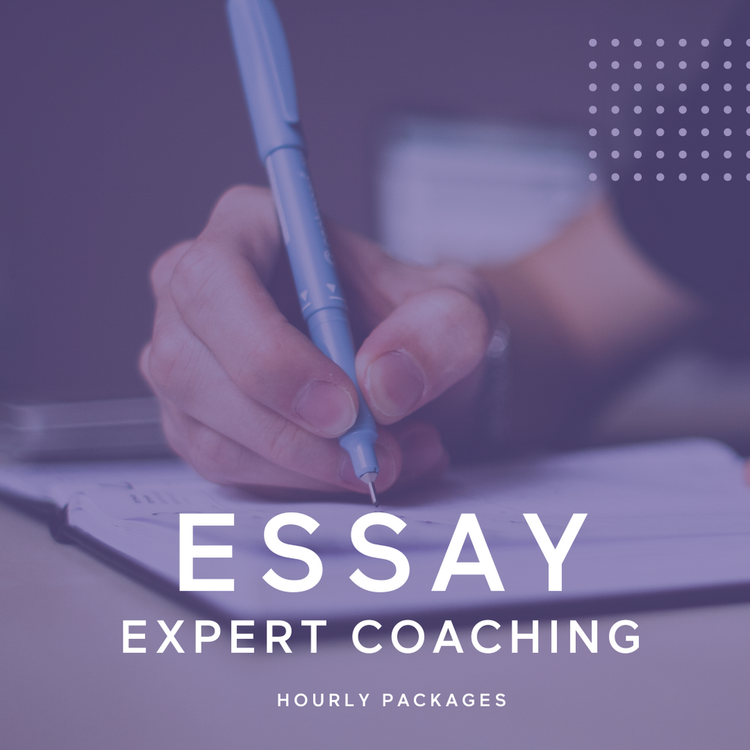 15 Hours Essay Coaching and Editing